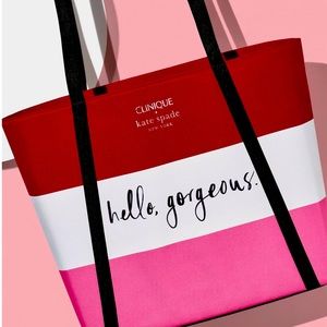 AUTHENTIC KATE SPADE SATIN TOTE